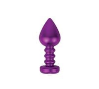 Ouch! Plug Anale con Diamante Fashionable, Viola
