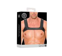 OUCH PUPPY PLAY - ARNÉS DE NEOPRENO - NEGRO