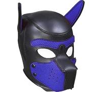 OUCH PUPPY PLAY - NEOPRENE PUPPY HOOD - AZUL