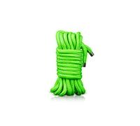 Ouch - Rope Corda Sintetica Verde Fluorescente 5m / 10m Bondage Glow in the Dark