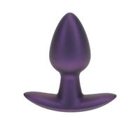 Ouch! Smooth Silicone Anal Plug Small Metallic Purple