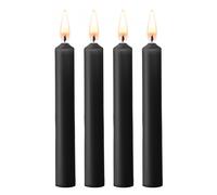 Ouch! Teasing Wax Candles Parafin 4-pack Black