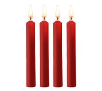 Ouch! Teasing Wax Candles Parafin 4-pack Red