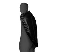 Ouch! Zip-Up Full Arm & Shoulder Sleeve Restraint Black