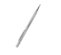 OUCRIY 1 borsa portatile in vetro rotella incisione penna strumento in vetro ceramica incisore Scribe Tool (argento)