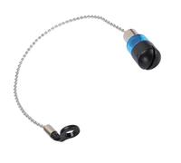 OUCRIY Accessori per la pesca, indicatore di morso della carpa con catena morbida, ABS e acciaio inossidabile, promemoria di segnale di pesca per la pesca notturna, forniture con accessori per