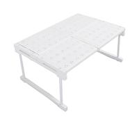 OUCRIY Armadietto per armadio espandibile, scaffalatura, armadietto regolabile, larghezza 48 cm, altezza 32 cm (lunghezza 47-68 cm)