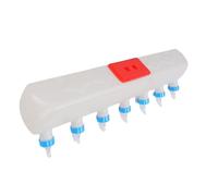 OUCRIY Mangime per capezzoli per maialini, design da appendere, strumento per l'alimentazione del latte, robusto e facile da pulire con materiale ABS di per