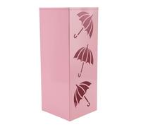 OUCRIY Portaombrelli salvaspazio anti ribaltamento su supporto in ferro per ingresso, design cavo per asciugatura rapida, rivestimento a polvere a prova di pioggia, design elegante e moderno