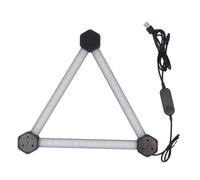OUCRIY RGB LED Wall Light BT App Remote Control Music Sincling Set per la Sala Giochi del Soggiorno con modalità di Scena Versatili, Colori da 16 M, Illuminazione Ambientale, per una