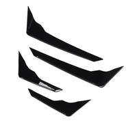 OUCRIY Spoiler laterale anteriore del paraurti UN paio di Air Vent Trim Fy S-Line 2021-2024 Ridurre la resistenza dell'aria, migliorare l'aerodinamica, aggiungere stile, materiale ABS,