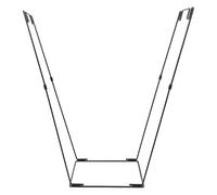 OUCRIY Supporto per Sacco della Spazzatura da Esterno Supporto per Sacco per Foglie Portatile di Grande capacità in Metallo Resistente per Picnic in Campeggio, Eventi All'aperto