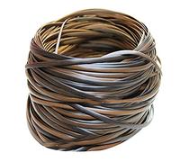 OUdini Materiale per la Riparazione Del Rattan Intrecciato in Plastica Materiale per L'Intreccio Del Rattan Sintetico, Materiale per la Riparazione Dei Mobili Intrecciati in Imitazione Plastica Del Ra