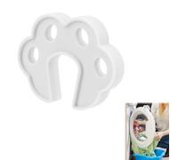 OUDQFCJ 1 pezzi a forma di zampa di orso, fermaporta universale e flessibile, in gomma TPR di alta qualità, previene la formazione di muffa
