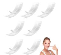 OUDQFCJ 14 Pezzi Strisce Sbiancanti per Denti Rimuove Macchie di Caffè, Tè e Fumo Strisce Sbiancanti Rapide Teeth Whitening Strips