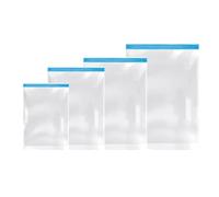 OUDQFCJ 4 Pcs Sacchetti Sottovuoto Vestiti Sacchi Buste da Viaggio Sacco Macchina Vestiti Salvaspazio Senza Pompa per Materasso Biancheria Letto Cuscini Piumini 35 * 50 40 * 50 40 * 60 50 * 70cm