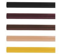OUDQFCJ 5 Pezzi Kit Riparazione Laminato, Kit Riparazione Parquet con Cera per Legno, Stucco per Legno Riscaldabile per Porte in Legno, Tavoli, Armadi