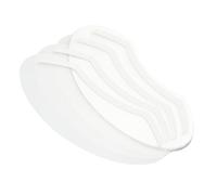 OUDQFCJ 50 Pcs di Protezione per Gli Occhi in Plastica Visiera Protezione per Il Viso per Microblading Permanente Estensione delle Ciglia Cataratta Chirurgia per Occhi E Sopracciglia