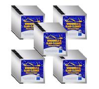 OUDQFCJ 50 pezzi Pastiglie Lavavetri Effervescenti, 1 Compressa Equivalente a 4 litri di Concentrato e Diluente, detergente vetri, pulitore vetri, antigelo (200L)