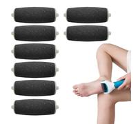 OUDQFCJ 8 Pezzi Ricariche Extra Grosse Compatibili con Scholl Velvet Smooth per Raspa Piedi Elettrica Pedicure Cura Piedi per Rimuovere Pelle Dura