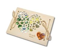 OUDQFCJ Portasoldi in Legno, Busta Soldi, Idee Regalo Originali per Festa del Papà e Compleanno, Regali Stupidi Uomo, Il per Chi Ha Già Tutto