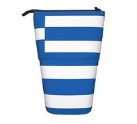 Oudrspo Astuccio per matite in piedi Ethel Ernest, simpatico astuccio per penne, astuccio telescopico per cancelleria, borsa per cosmetici e trucco per ufficio da donna