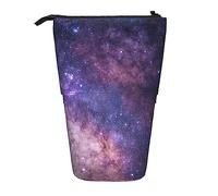 Oudrspo Astuccio telescopico Universo Via Lattea Stampa Galaxy Astuccio portamatite Astuccio per cancelleria Portapenne telescopico Portamatite pop-up per lavoro d'ufficio Regalo di festa