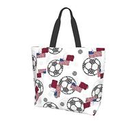 Oudrspo Bandiera della Guyana Tote Bag per le donne,Borse da donna,Borsa impermeabile per insegnante,Palestra,Lavoro,Scuola con tasca interna
