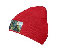 Oudrspo Berretto a Maglia Beautiful Island in The Sea Berretto a Maglia per Donna e Uomo Cappello Invernale Caldo Cappello a Maglia