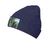 Oudrspo Berretto a Maglia Beautiful Island in The Sea Berretto a Maglia per Donna e Uomo Cappello Invernale Caldo Cappello a Maglia