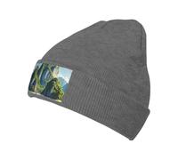 Oudrspo Berretto a Maglia Beautiful Island in The Sea Berretto a Maglia per Donna e Uomo Cappello Invernale Caldo Cappello a Maglia