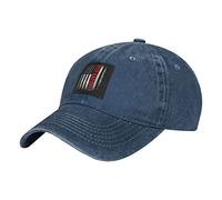 Oudrspo Best Dad Ever USA Flag American Daddy Fathers Day Hat Regolabile Uomo Donna Unisex Berretto da Baseball Denim in Cotone Lavato