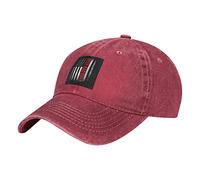 Oudrspo Best Dad Ever USA Flag American Daddy Fathers Day Hat Regolabile Uomo Donna Unisex Berretto da Baseball Denim in Cotone Lavato