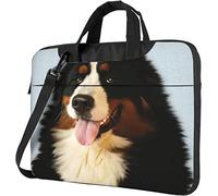 Oudrspo Borsa a tracolla per laptop Dog Hu Bernese Mountain Computer Laptop Custodia protettiva