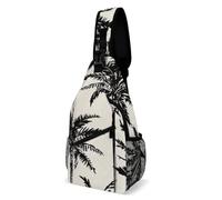 Oudrspo Borsa a tracolla versatile e capiente con motivo totem dorato, perfetta per le attività all'aperto.