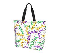 Oudrspo Borsa Tote natalizia Fox per donna, Borse tote da donna, Borsa tote impermeabile per insegnante, palestra, lavoro, scuola con tasca interna