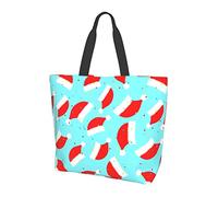 Oudrspo Borsa Tote natalizia Fox per donna, Borse tote da donna, Borsa tote impermeabile per insegnante, palestra, lavoro, scuola con tasca interna