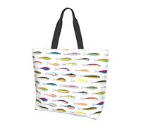 Oudrspo Borsa tote vintage a fungo per donna, borsa tote da donna, borsa tote impermeabile per insegnante, palestra, lavoro, scuola con tasca interna