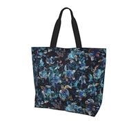 Oudrspo Buon Natale e felice anno n Borsa per la spesa a tracolla di grande capacità da donna, shopping da viaggio quotidiano, shopping, custodia per borse
