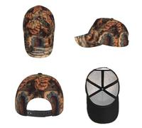 Oudrspo Cappellino da Baseball Squirrel's Home Print, Modello papà, Regolabile, Stile Trucker, per Uomo e Donna, Colore Nero.