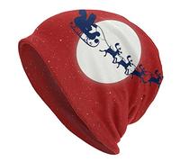 Oudrspo Cappello Lavorato a Maglia da Notte di Natale Cappello da Berretto Invernale Caldo per Berretto da Sci da Donna da Uomo Cappello da Berretto Natalizio
