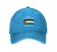 Oudrspo Cappello palestinese Gratuito I Stand con Cappello Camionista palestinese Pray for Palestine Berretto da Baseball Forte per Uomo Donna Nero