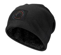Oudrspo Cappello Pullover in Maglia a Nido d'Ape Nera, Berretto Foderato in Pile con Motivo misterioso di Buchi Neri cosmici, Berretto Invernale Caldo e Morbido