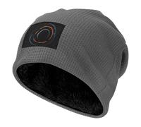 Oudrspo Cappello Pullover in Maglia a Nido d'Ape Nera, Berretto Foderato in Pile con Motivo misterioso di Buchi Neri cosmici, Berretto Invernale Caldo e Morbido