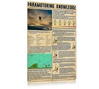 Oudrspo Cartello in metallo e alluminio con poster vintage Cane 8x6 pollici, decorazione da parete