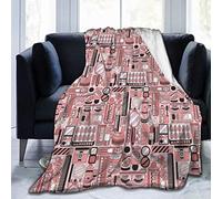 Oudrspo Coperta da tiro Beauty Routine Classy Female Cosmetics 50"" x40 per divano, letto, casa