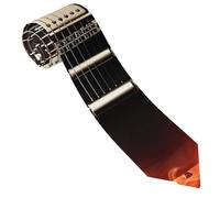 Oudrspo Cravatta da uomo Cravatta classica in seta Cravatta da chitarra rock Cravatte da uomo per occasioni formali Cravatte da lavoro