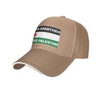 Oudrspo Fine dell'apartheid Palestina Libera novità Berretto da Baseball Cappello Classico per Uomo Donna Regolabile