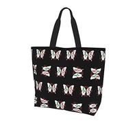 Oudrspo Flamingo St Patricks Day Tote Bag per le donne,Borse da donna,Borsa impermeabile per insegnante,Palestra,Lavoro,Scuola con tasca interna