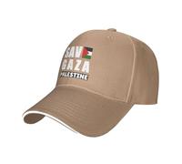Oudrspo Free Gaza Free Palestine novità Berretto da Baseball Cappello Classico per Uomo Donna Regolabile